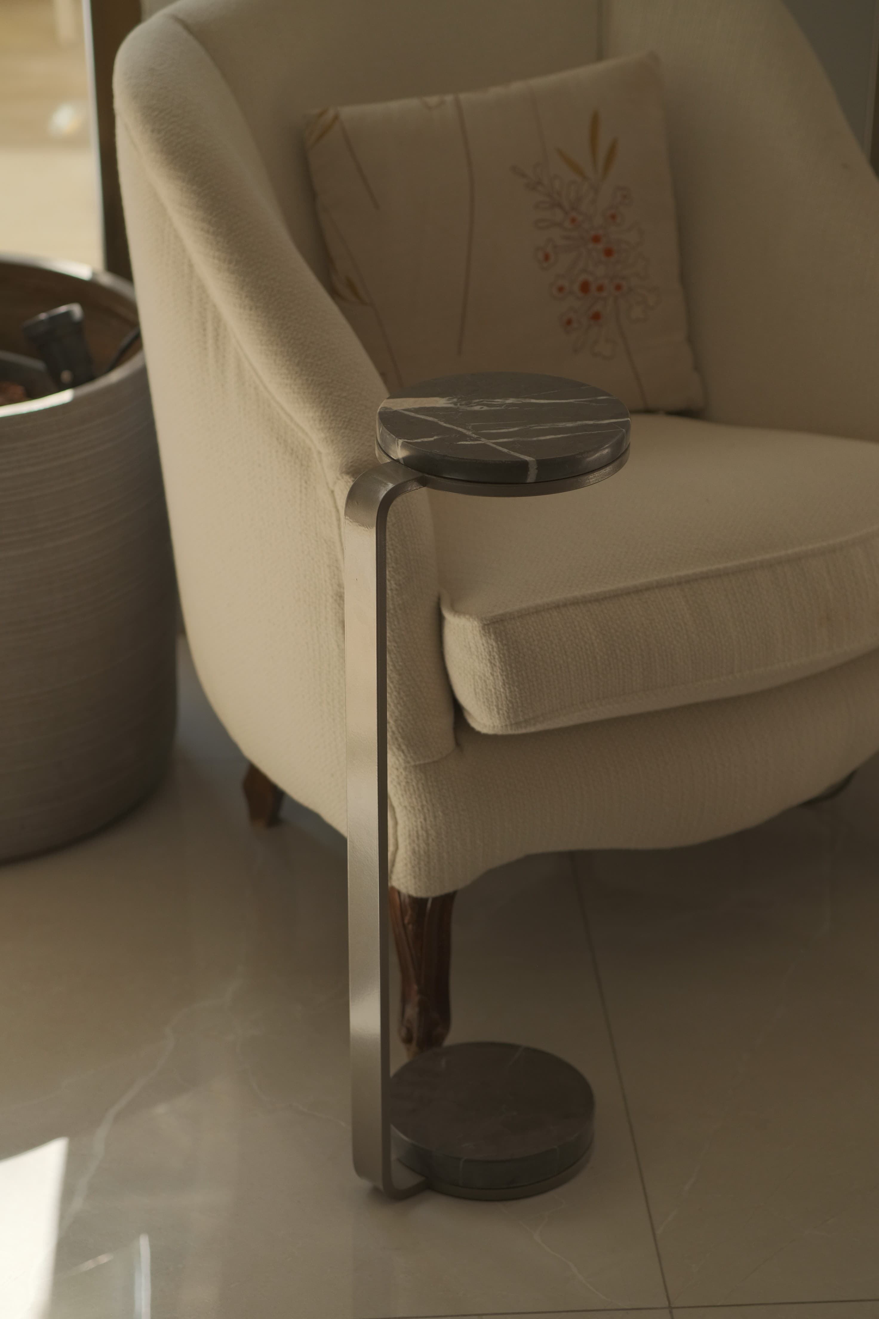 Pietra Titanium Frank Drink Table product image 1